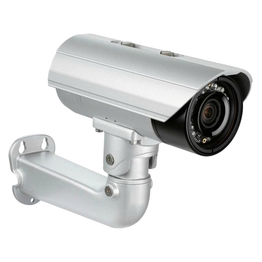 Установка комплекта камер видеонаблюдения на улице города